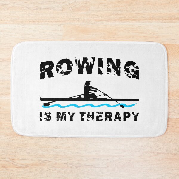 Item preview, Rowing is my therapy - Rowing woman, crew, single scull designed and sold by claudiasartwork.