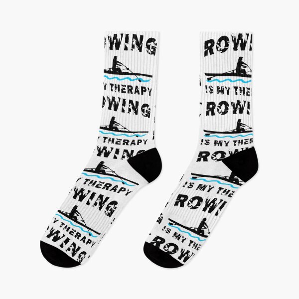 Item preview, Rowing is my therapy - Rowing woman, crew, single scull designed and sold by claudiasartwork.