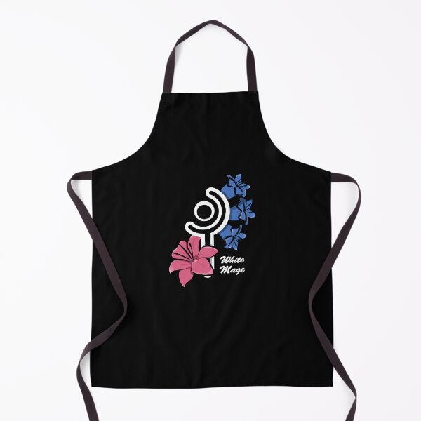Item preview, White Mage Logo (white-text) designed and sold by ThePhookas.
