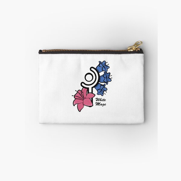 Item preview, White Mage Logo (black - text) designed and sold by ThePhookas.