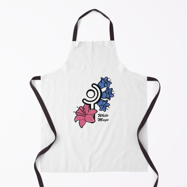 Item preview, White Mage Logo (black - text) designed and sold by ThePhookas.