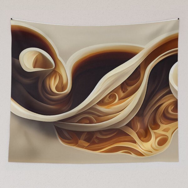 Item preview, Abstract Coffee Design #5 designed and sold by HowlHei.