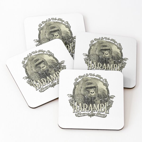 Item preview, Harambe Harambe Forever in Our Hearts 2016  designed and sold by AlexandraAz.