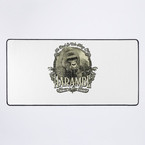 Item preview, Harambe Harambe Forever in Our Hearts 2016  designed and sold by AlexandraAz.