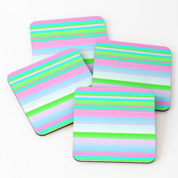 Item preview, Blue pink green color palette pattern | Blue pink green color combination designed and sold by lausn.