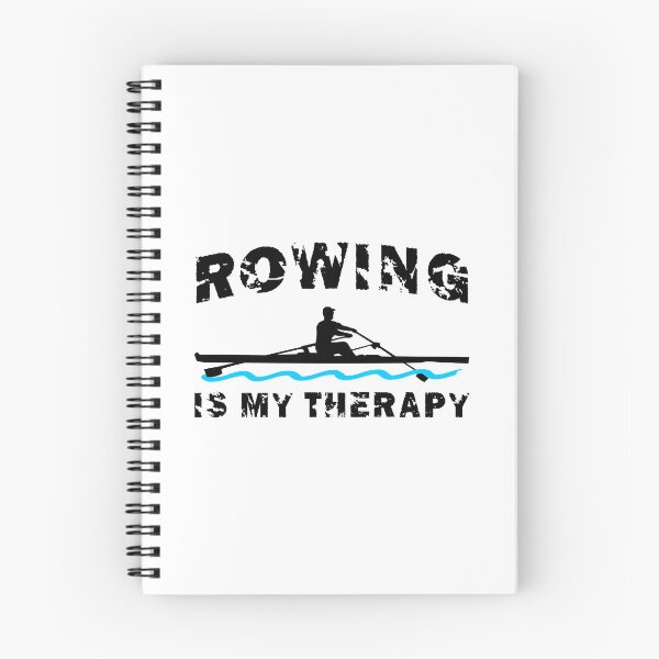 Item preview, Rowing is my therapy - Rowing, crew, single scull designed and sold by claudiasartwork.