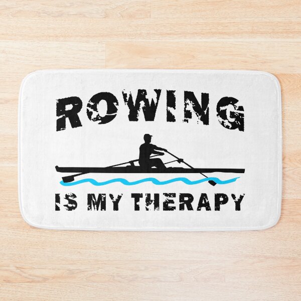 Item preview, Rowing is my therapy - Rowing, crew, single scull designed and sold by claudiasartwork.