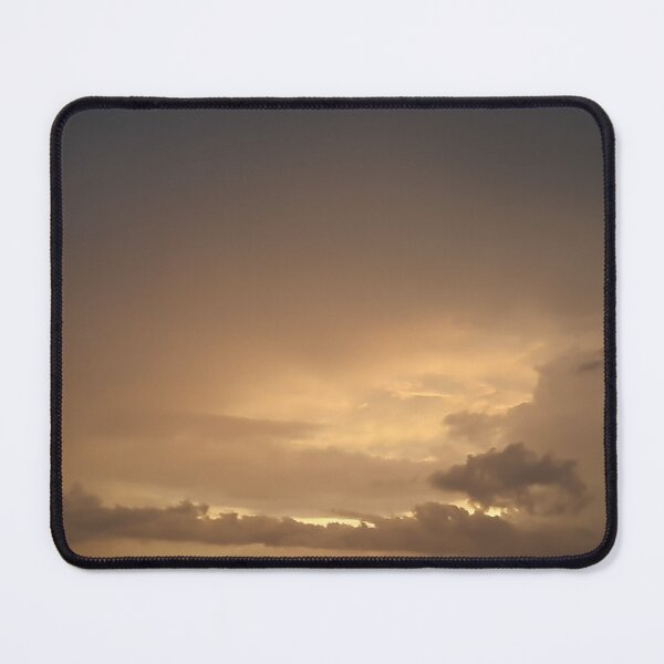 Item preview, Brown golden cloudscape with dark cloud shapes designed and sold by kall3bu.