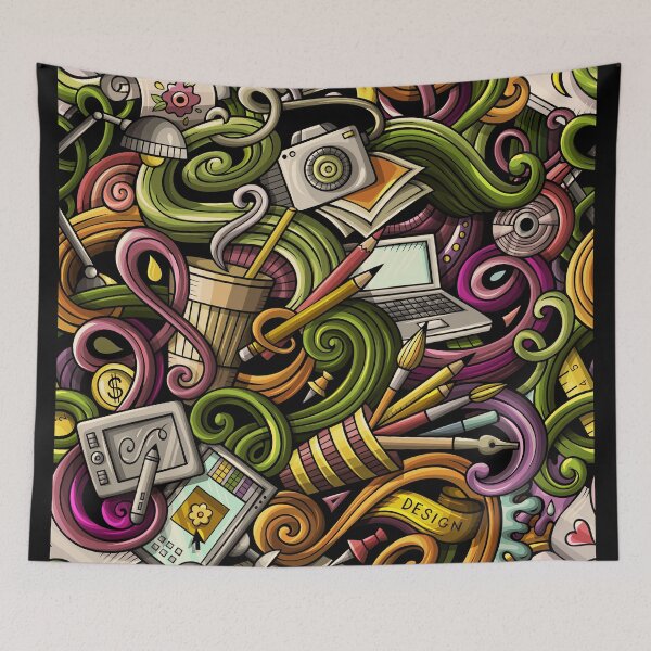 Item preview, Doodle designer designed and sold by Zip-Zup.