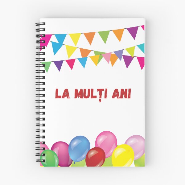Aperçu de l'œuvre La mulţi ani, joyeux anniversaire en roumain, anniversaire roumain  créée et vendue par Pommallina.