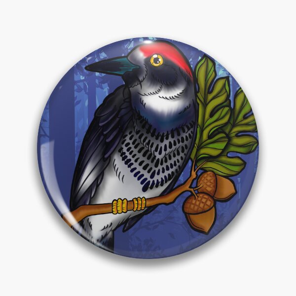 Item preview, Acorn Woodpecker designed and sold by CattGDesigns.