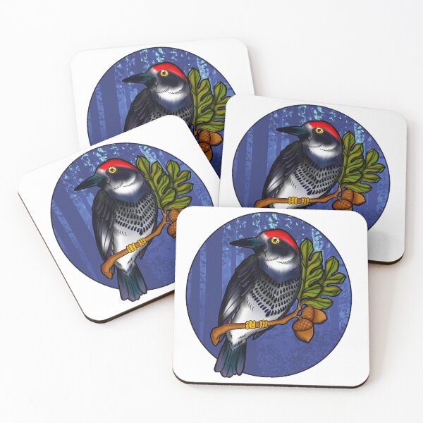 Item preview, Acorn Woodpecker designed and sold by CattGDesigns.