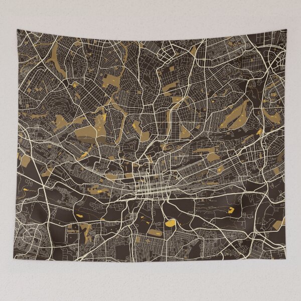 Item preview, Johannesburg City Map of South Africa - Pastel designed and sold by deMAP.