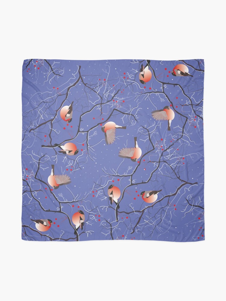 Alternate view of bullfinches Scarf