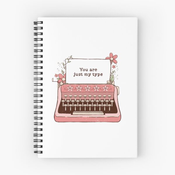 Item preview, You Are Just My Type Floral Typewriter by Tobe Fonseca designed and sold by Tobe Fonseca®.