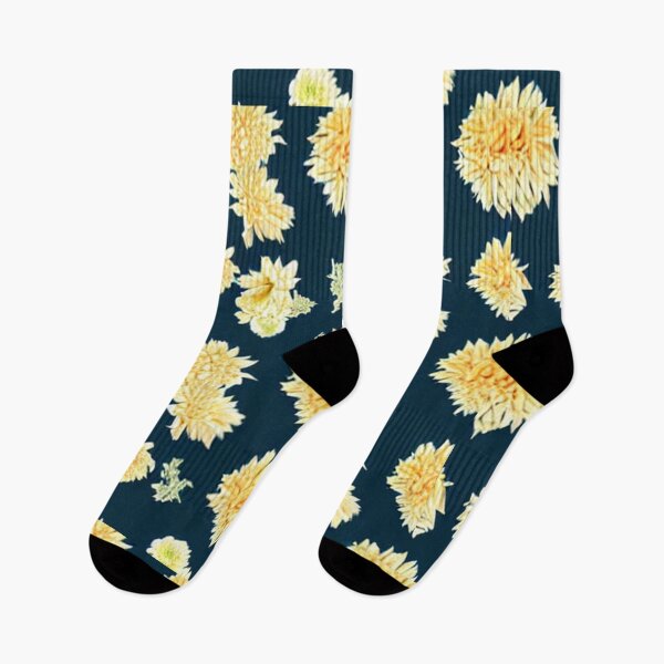 Item preview, yellow flower patterns designed and sold by ArteEterno.