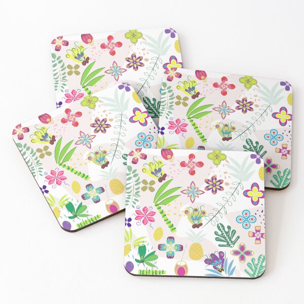 Item preview, FLOWERS AND PINEAPPLE designed and sold by KarineGiffoni.