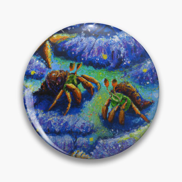 Item preview, Starry Night Hermit Crabs #2 designed and sold by DollyArtwork.