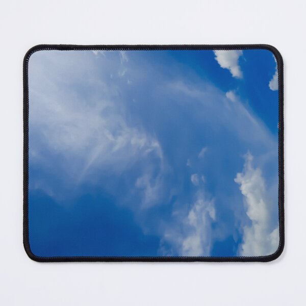 Item preview, Fluffy white cloud shapes at blue sky. designed and sold by kall3bu.