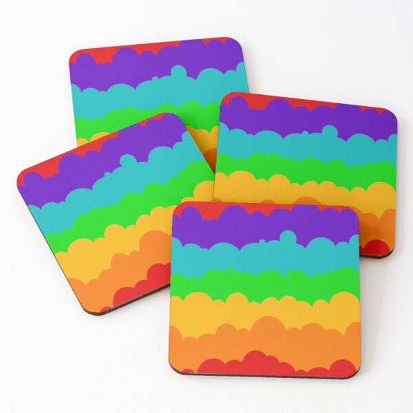 Item preview, Rainbow Clouds - Repeat Pattern designed and sold by SemDesigns1.