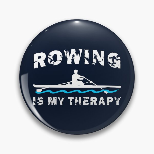 Item preview, Rowing is my therapy - Rowing, crew, single scull designed and sold by claudiasartwork.