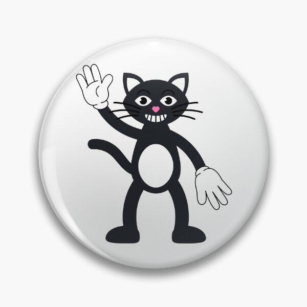 Item preview, flat trendy cartoon halloween happy cat designed and sold by AbundanceGuy.