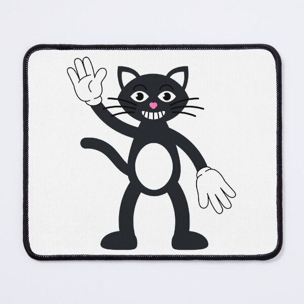 Item preview, flat trendy cartoon halloween happy cat designed and sold by AbundanceGuy.