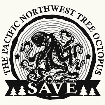 Artwork thumbnail, Save the Pacific Northwest Tree Octopus by FR3DXVII