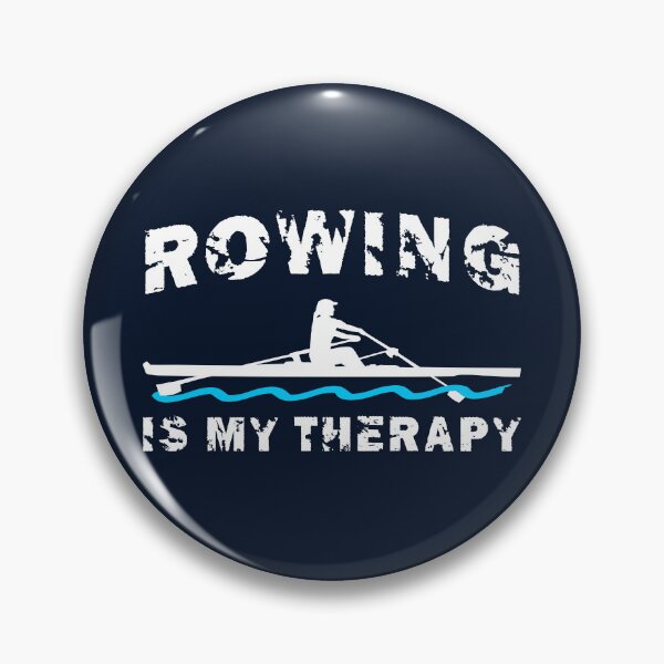 Item preview, Rowing is my therapy - Rowing woman, crew, single scull designed and sold by claudiasartwork.