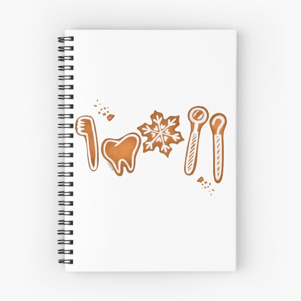 Item preview, Festive Gingerbread Dental Cookies designed and sold by colorfullyso.