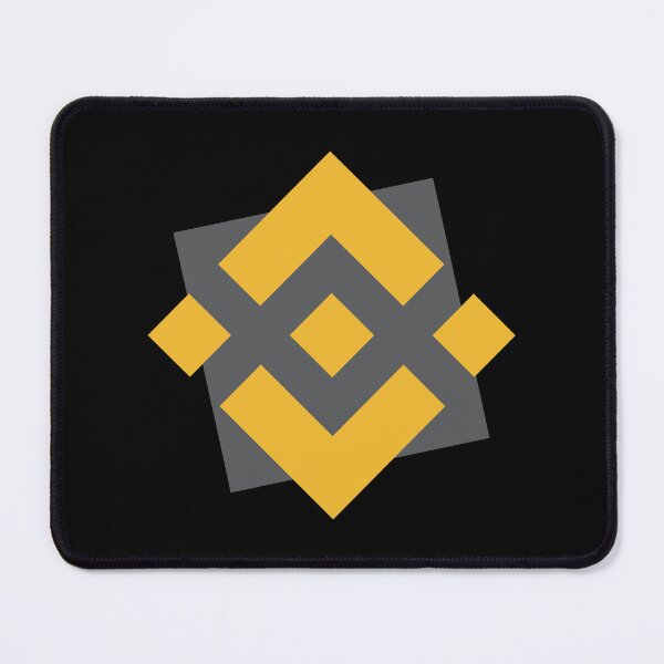 Item preview, Binance BNB Crypto Altcoin - Modern Abstract Design with Grey Square designed and sold by CryptoMoods.