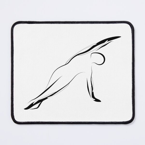 Item preview, Pilates side bend pose designed and sold by sashica.
