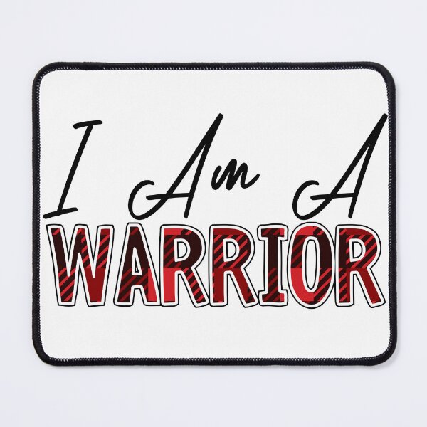 Item preview, Breast Cancer Awareness. I am a warrior. designed and sold by Deano's Designs.