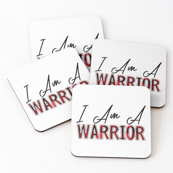 Item preview, Breast Cancer Awareness.  I am a warrior. designed and sold by Deano's Designs.