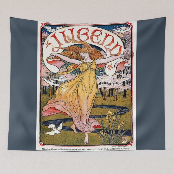 Item preview, Jugend Art Deco Vintage Goddess designed and sold by artemisxluna89.