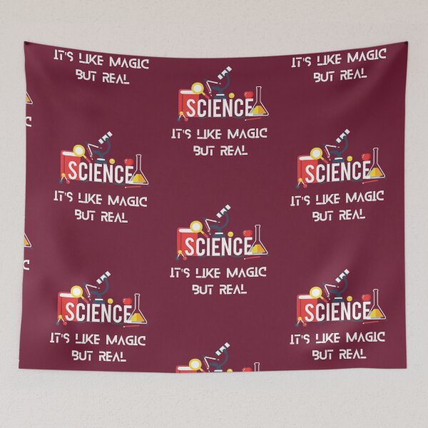 Item preview, Science is like magic but real | totally science  | gift for your children or students  designed and sold by Arteartz.