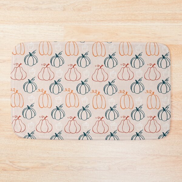 Item preview, Colourful Pumpkins pattern designed and sold by UnicornParty.