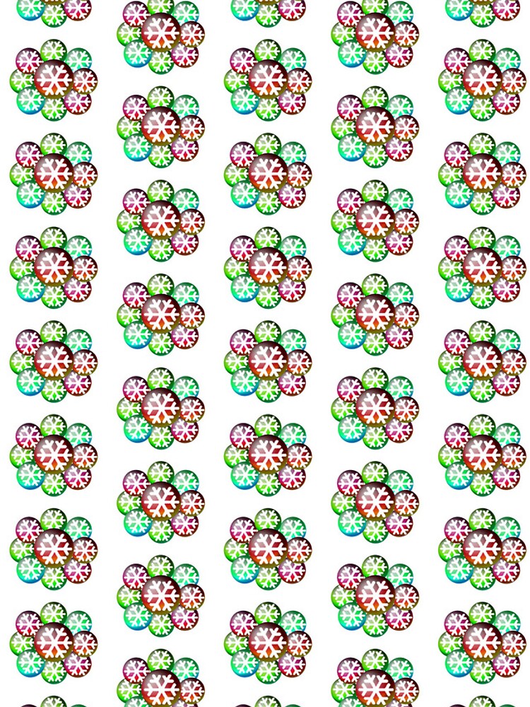 Thumbnail 4 of 4, iPhone Case, Snowflakes designed and sold by Designsbyshell.