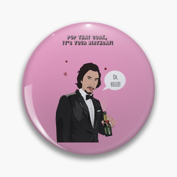 Item preview, Adam driver birthday card designed and sold by ArtAndDesignA.