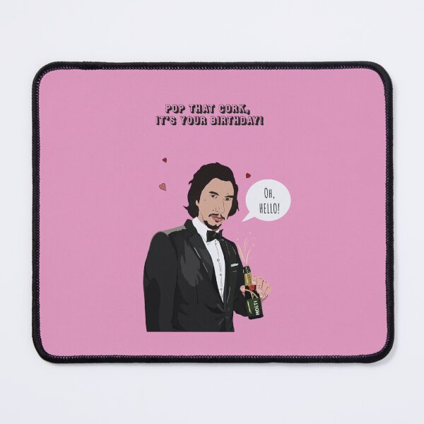 Item preview, Adam driver birthday card designed and sold by ArtAndDesignA.