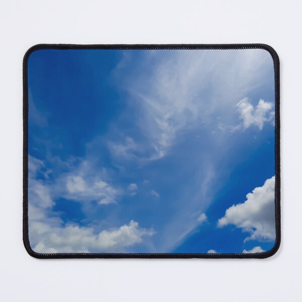 Item preview, Fluffy white cloud shapes at blue sky. designed and sold by kall3bu.