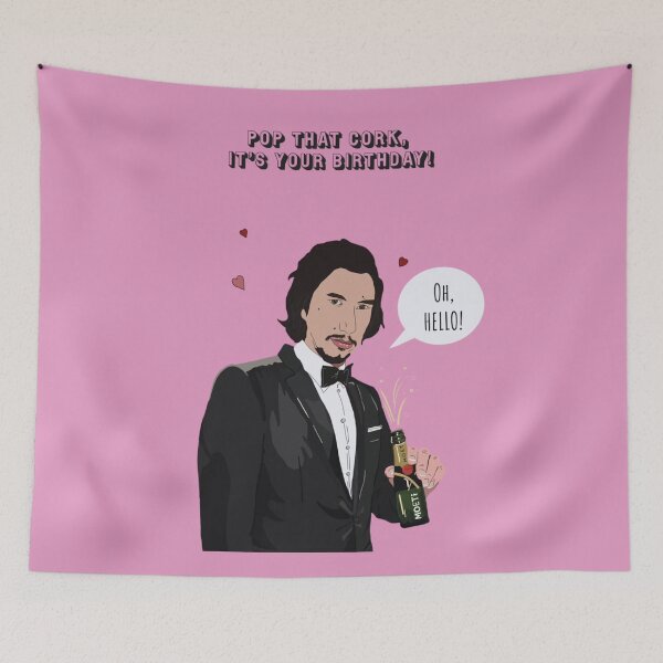 Item preview, Adam driver birthday card designed and sold by ArtAndDesignA.