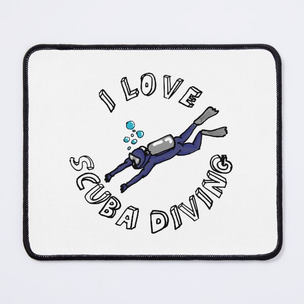 Item preview, I love scuba diving | outdoor sport designed and sold by Orloff.