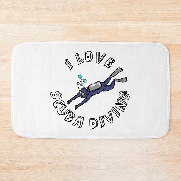 Item preview, I love scuba diving | outdoor sport designed and sold by Orloff.