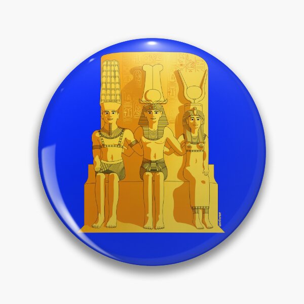 Item preview, Egyptian statue Amun-Ra, Ramses, Mut designed and sold by Hungold.