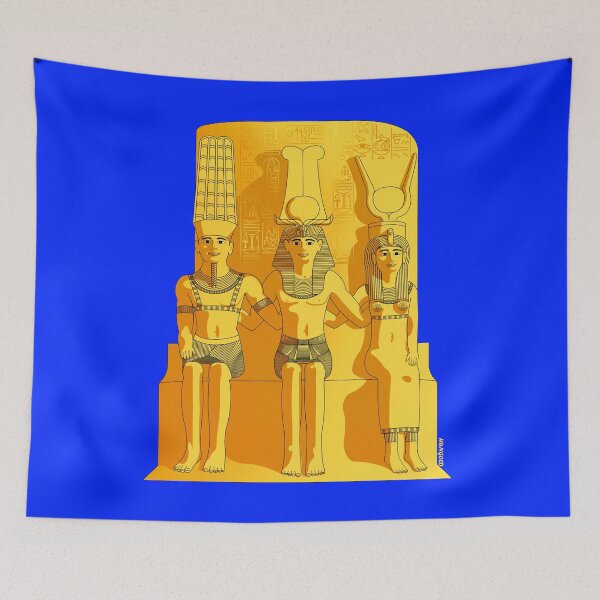 Item preview, Egyptian statue Amun-Ra, Ramses, Mut designed and sold by Hungold.