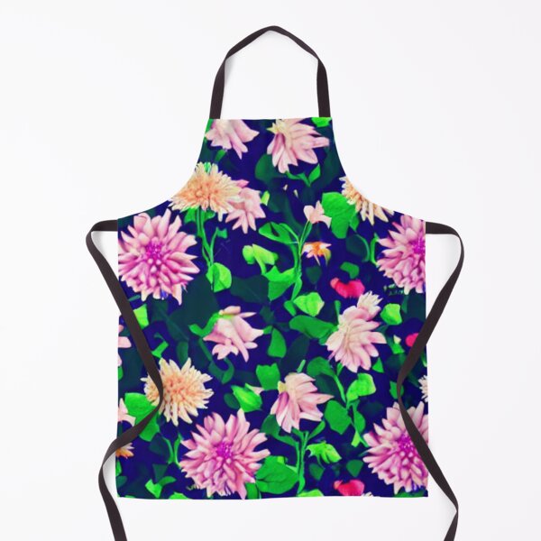 Item preview, Pink and yellow flower patterns designed and sold by ArteEterno.