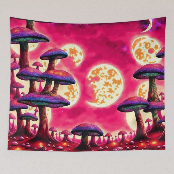 Artikelvorschau, Psychedelische Pilzlandschaft auf einem fremden Planeten II entworfen und verkauft von BrachiaST.