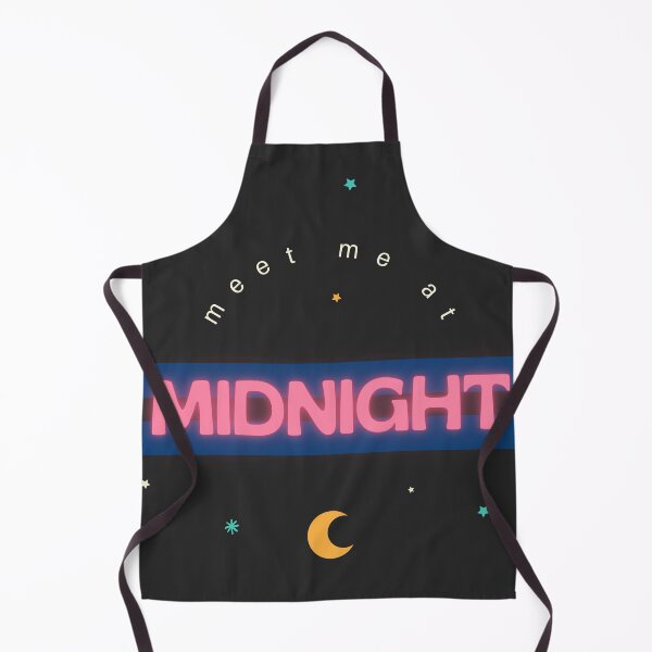 Item preview, meet me at midnight retro neon sign design designed and sold by cottagecorococo.