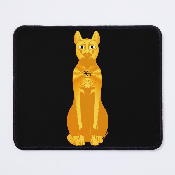 Item preview, Bast cat goddess ancient Egypt designed and sold by Hungold.